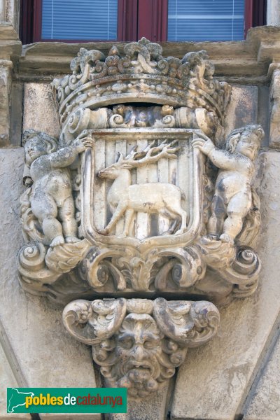 Cervera - Paeria, escut de la ciutat
