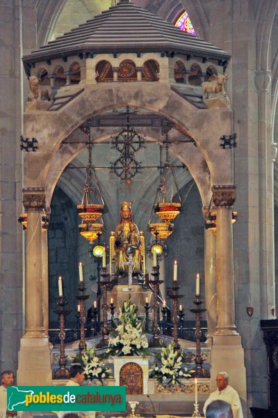 Cervera - Església de Santa Maria, altar major