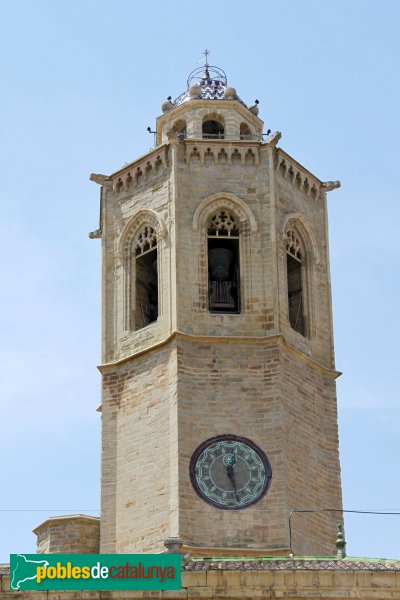 Cervera - Església de Santa Maria, campanar