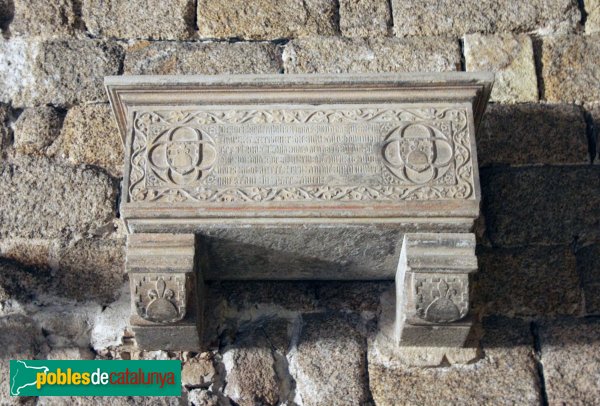 Sant Feliu de Guíxols - Monestir, sepulcre gòtic