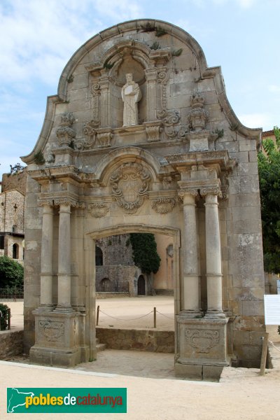 Sant Feliu de Guíxols - Arc de Sant Benet