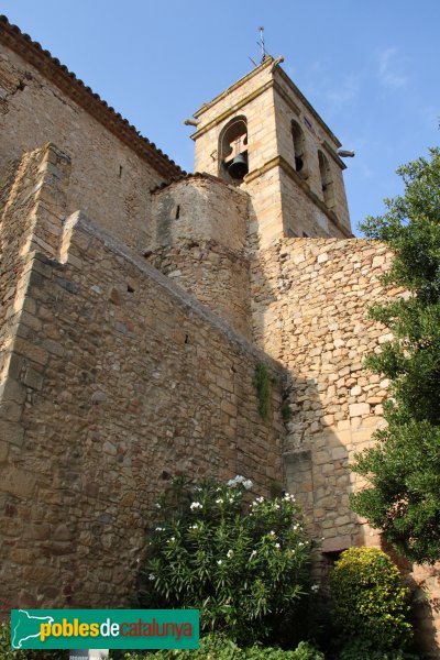Castell d'Aro - Església de Santa Maria
