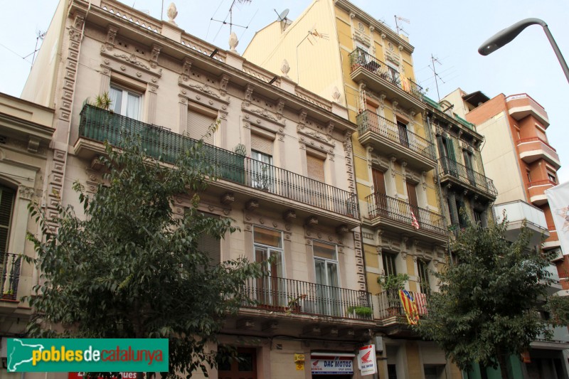 Barcelona - Carrer Olzinelles (Foto: Albert Esteves, 2014) Barcelona - Carrer Olzinelles