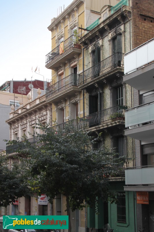 Barcelona - Carrer Olzinelles (Foto: Albert Esteves, 2014) Barcelona - Carrer Olzinelles