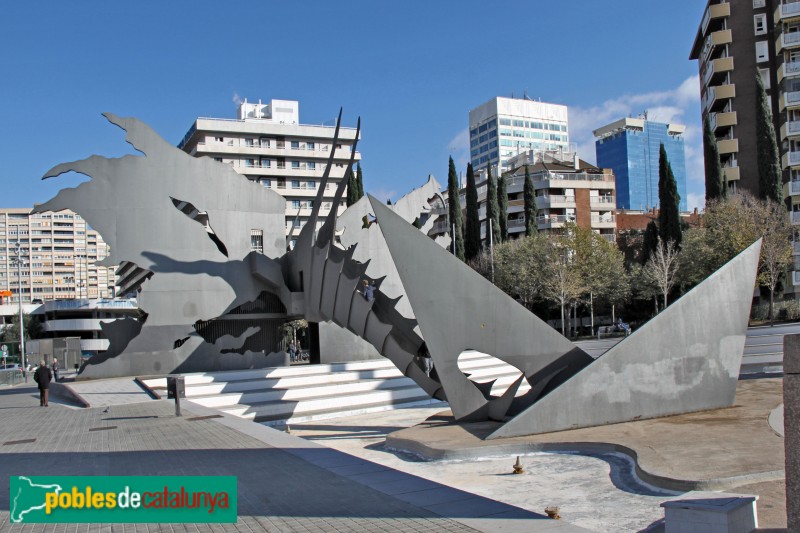 Barcelona - Parc de l'Espanya Industrial, el Drac