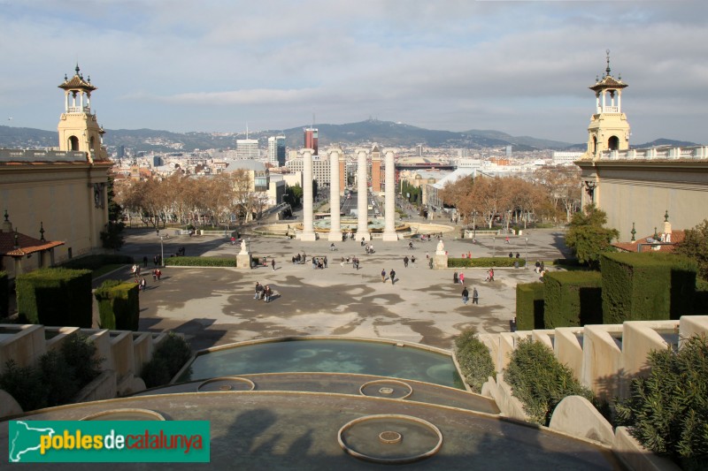 Barcelona - Palaus Alfons XIII i Victòria Eugènia