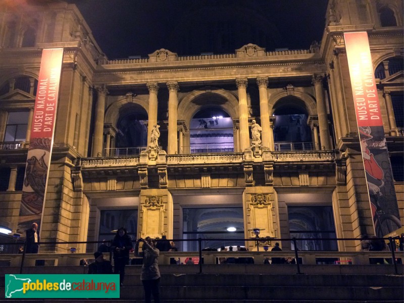 Barcelona - Palau Nacional, de nit
