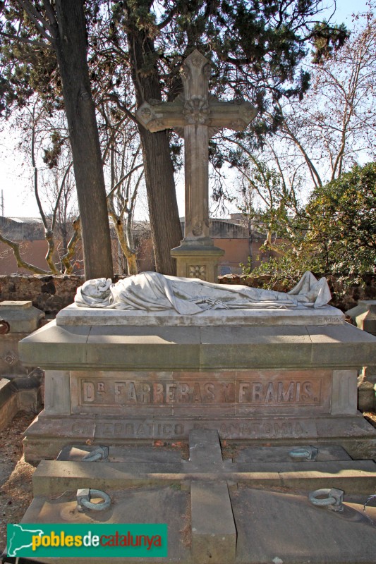 Cementiri Montjuïc - Sepultura F. Farreras