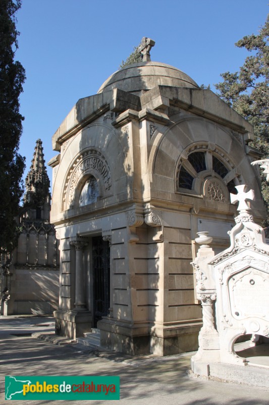 Cementiri de Montjuïc - Panteó família Simón
