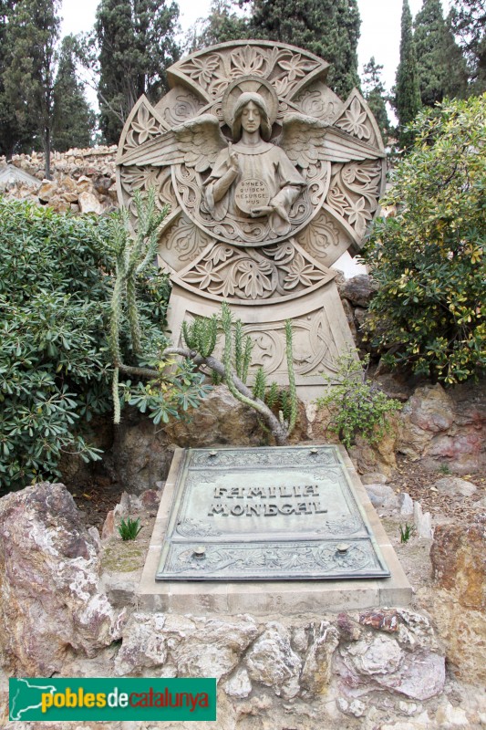 Cementiri de Montjuïc - Sepultura família Monegal