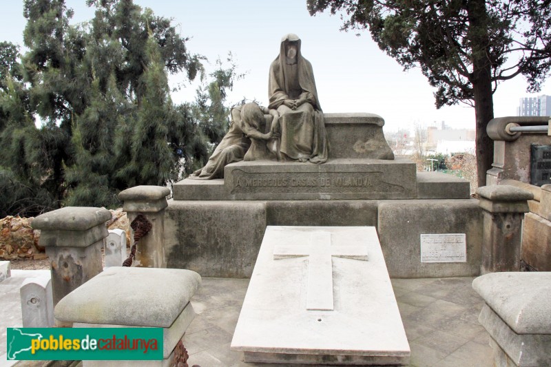 Cementiri de Montjuïc - Sepultura Mercè Casas de Vilanova