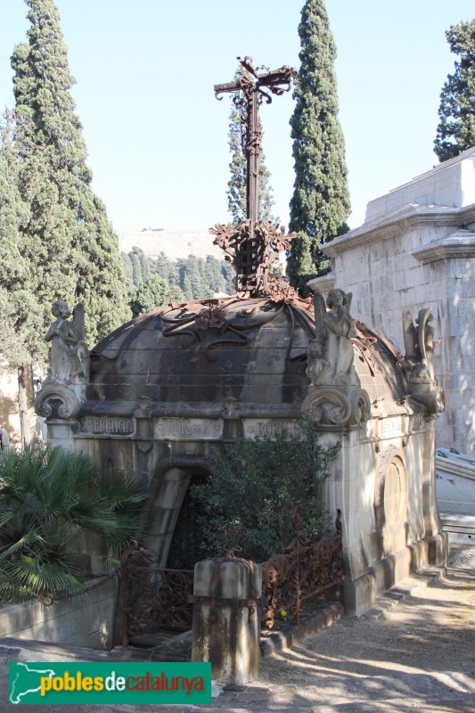 Cementiri de Montjuïc - Panteó Bartomeu Robert - Emerencià Roig