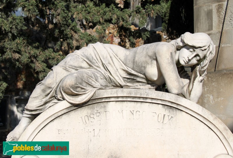 Cementiri de Montjuïc - Sepultura Josep Domingo Foix