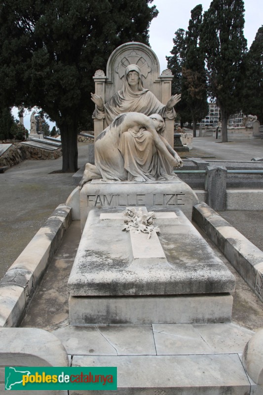 Cementiri de Montjuïc - Sepultura germans Lizé