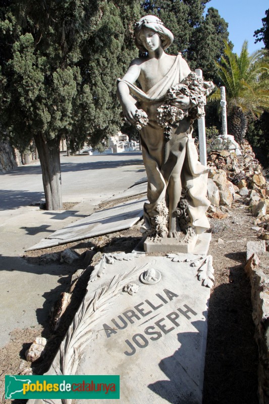 Cementiri de Montjuïc - Sepultura Aurèlia Joseph