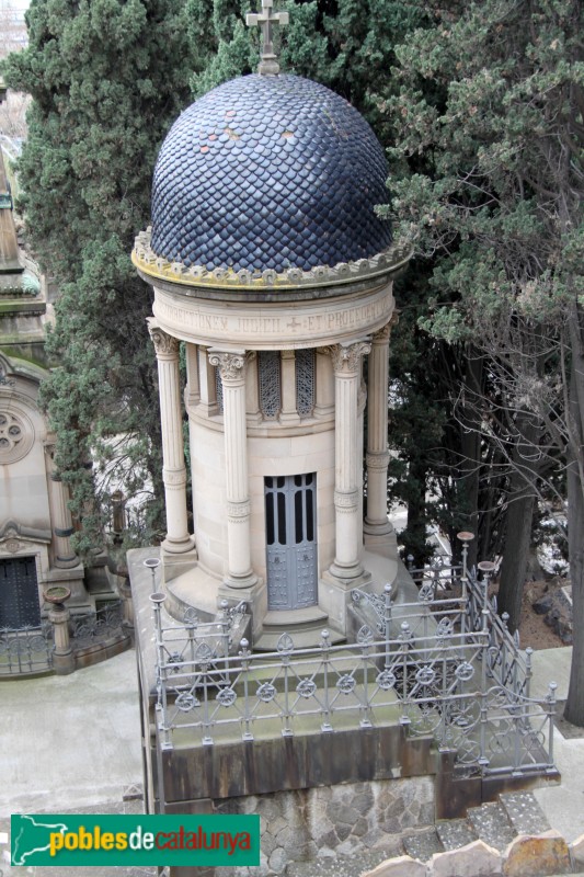 Cementiri de Montjuïc - Panteó Agustín de Yrizar