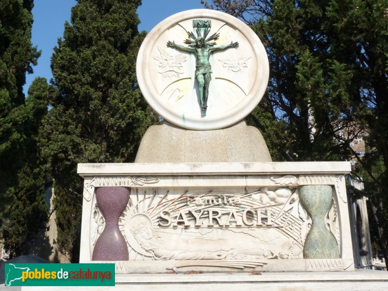 Cementiri de Montjuïc - Panteó Sayrach