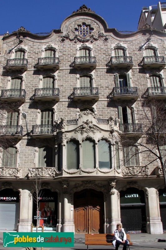 Rambla Catalunya, 78 (Foto: Albert Esteves, 2015) Rambla Catalunya, 78