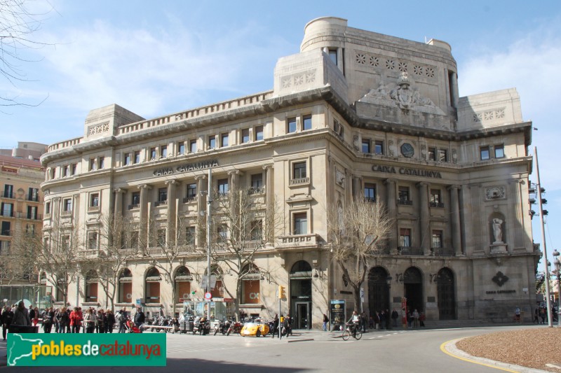 Barcelona - Edifici del Banc d'Espanya (després Caixa Catalunya)
