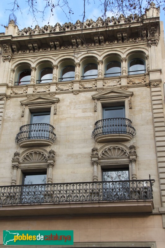 Barcelona - Casa Napoleó (Frontó Colom)