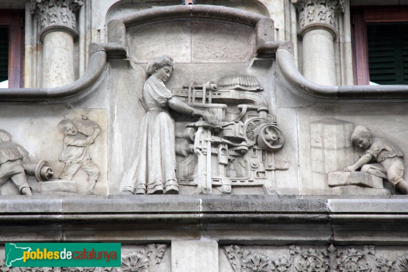 Barcelona - Diputació, 246 (Foto: Albert Esteves, 2015) Barcelona - Diputació, 246