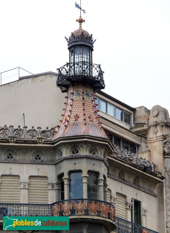 Barcelona - Rambla Catalunya, 17 (Foto: Albert Esteves, 2015) Barcelona - Rambla Catalunya, 17