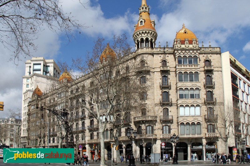 Barcelona - Passeig de Gràcia, 6 (Foto: Albert Esteves, 2015) Barcelona - Passeig de Gràcia, 6