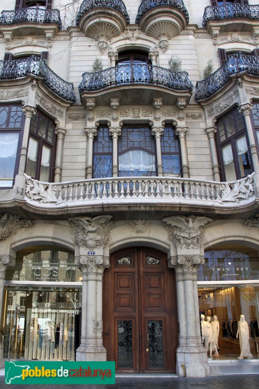 Barcelona - Casa Malagrida (Passeig de Gràcia, 27)