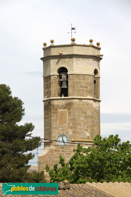Massoteres - Església de Sant Salvador, campanar