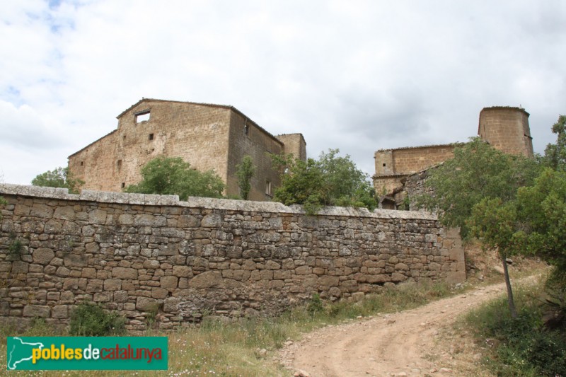 Torà - Castell i església de Llanera
