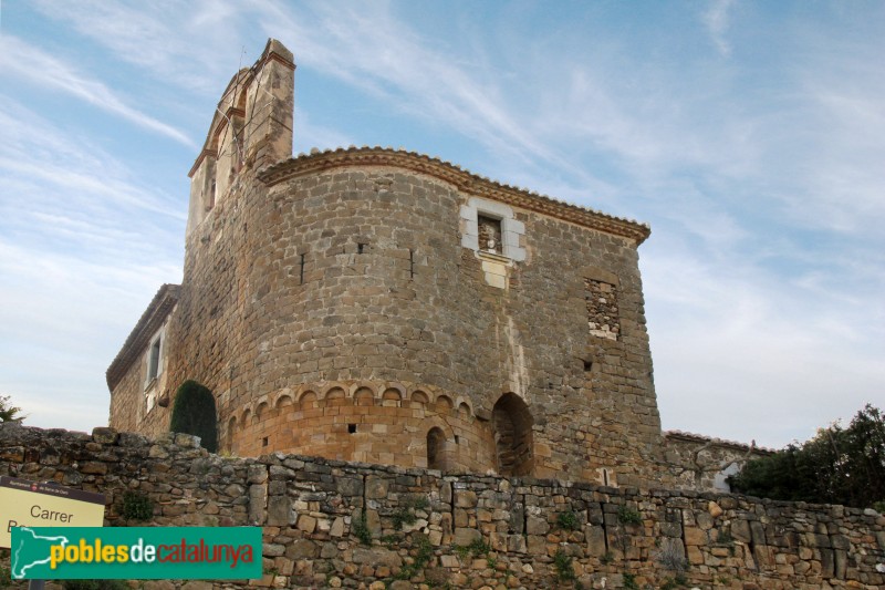 Serra de Daró- Església de Sant Iscle