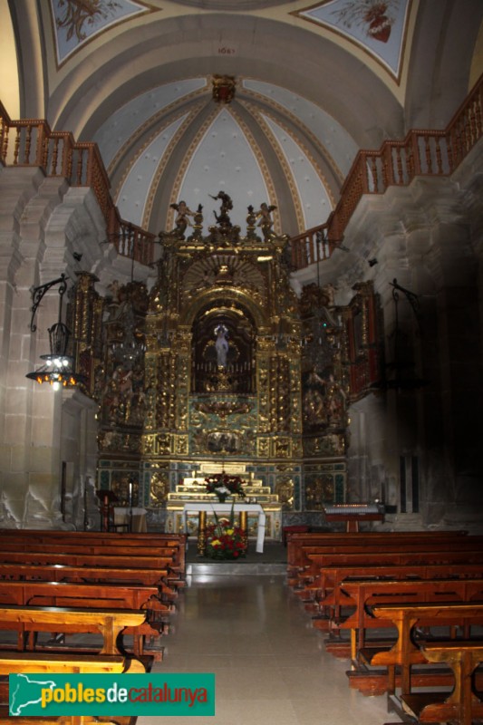 Guissona - Església de Santa Maria, capella de la M.D. del Claustre