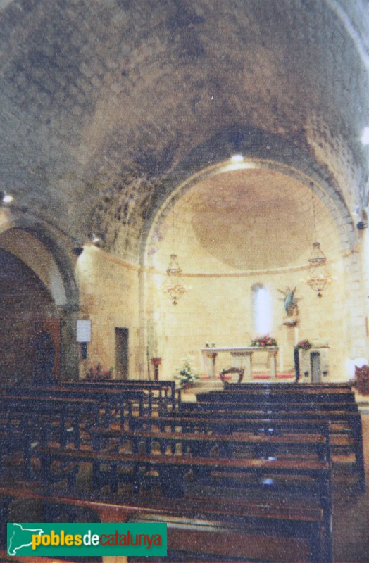 La Tallada - Església de Santa Maria, interior