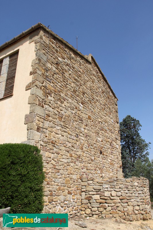 Ullastret - Mur del castell de Sant Andreu