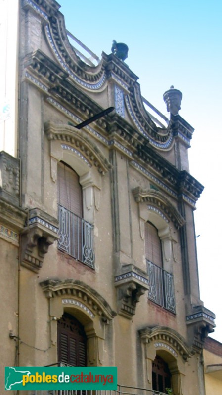 El Prat - Casa del carrer Maurici Vilomara, 10, abans de restaurar