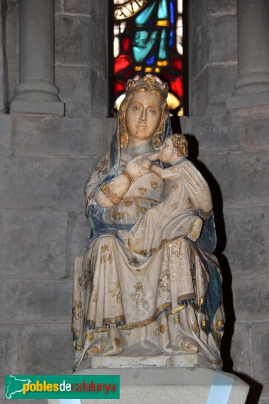 L'Estany - Església del Monestir, Mare de Déu de l'Estany