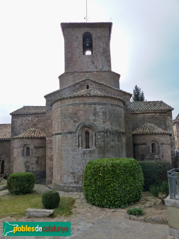 L'Estany - Església del Monestir, absis