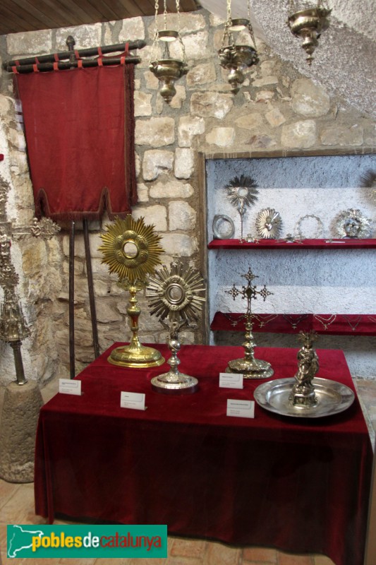 L'Estany - Museu del Monestir: Sala d'art religiós
