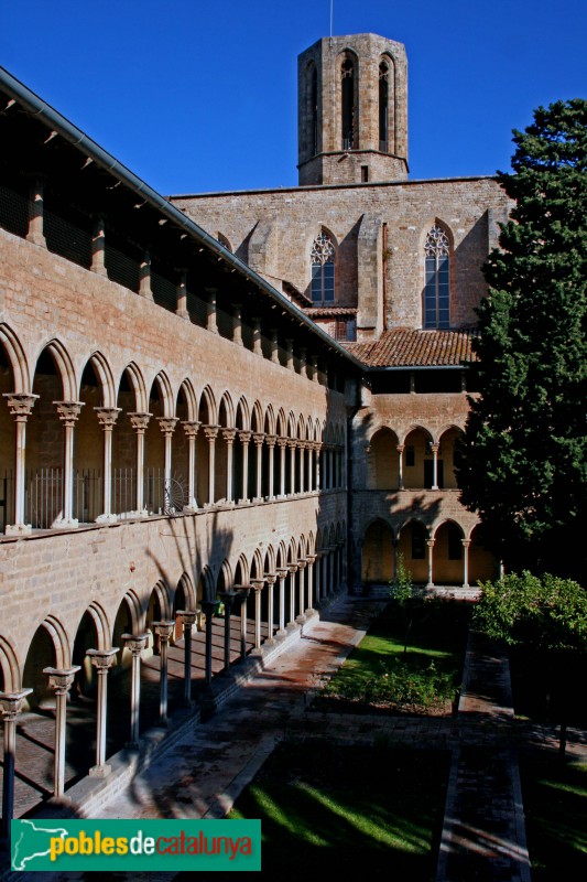Barcelona - Monestir de Pedralbes, claustre