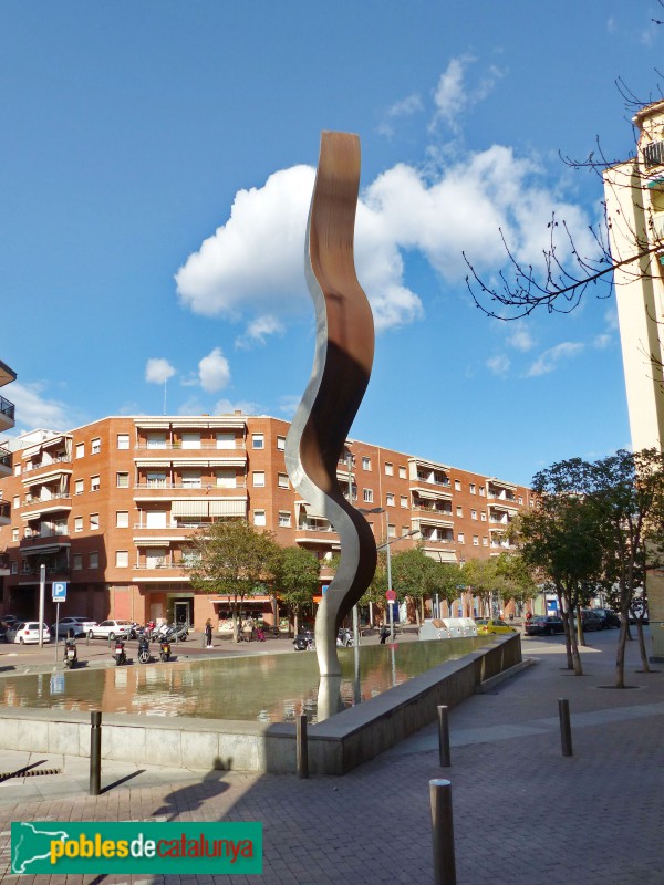 Barcelona - Escultura La Flama