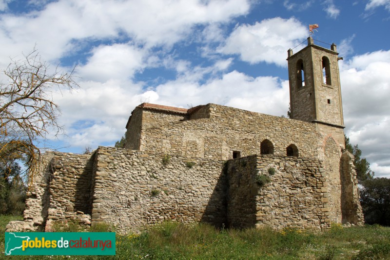 Calders - Església vella de Sant Pere de Viladecavalls