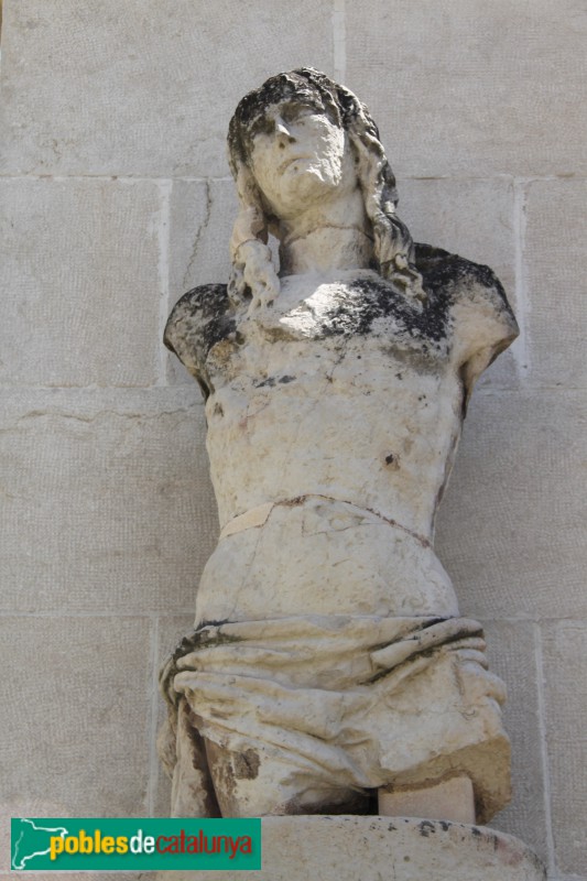 Moià - Monument a Sant Sebastià