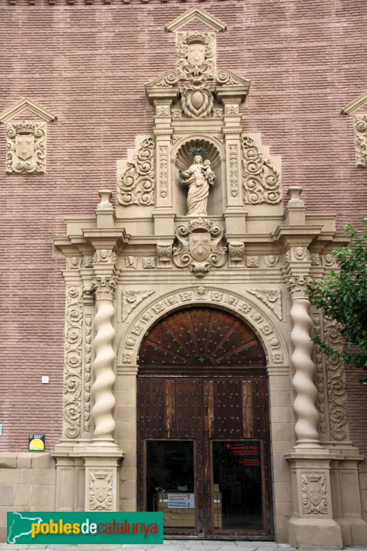 Barcelona - Poble Espanyol, Església del Carme, Alcanyís