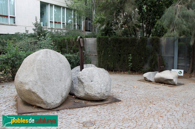 Barcelona - Jardí d'escultures de la Fundació Miró. Génesi, d'Ernest Altés