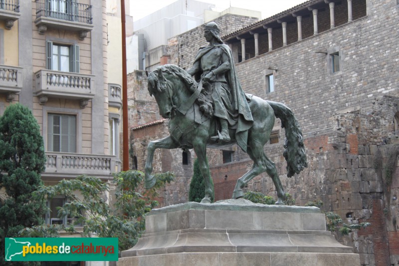 Barcelona - Estàtua de Ramon Berenguer el Gran