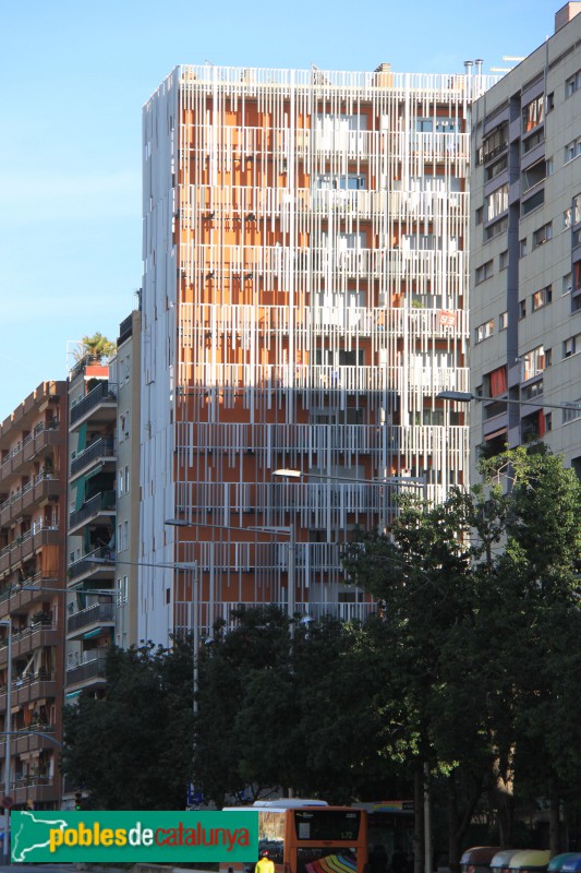 Barcelona - Edifici del carrer Química