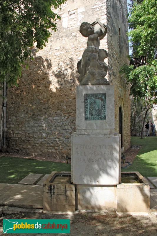 Vilanova i la Geltrú - Monument a Eduard Toldrà