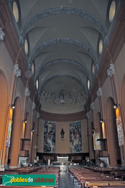 Vilanova i la Geltrú - Església Sant Antoni Abat, interior