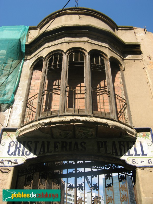 Barcelona - Cristalleries Planell, abans de la reforma