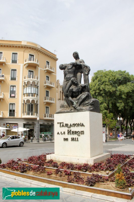 Tarragona - Monument als herois de 1811 (Foto: Albert Esteves, 2017) Tarragona - Monument als herois de 1811